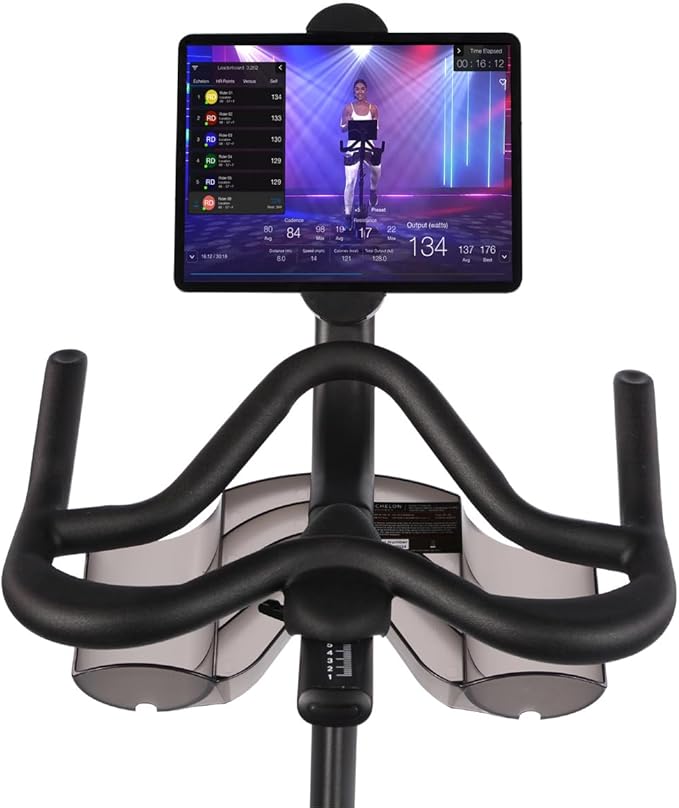 Echelon Fitness - Exercise Bike - Smart Connect Workout Bike - Magnetic Resistance Mechanism - Stationary Bikes with Speed Monitor & Adjustable Seat - Indoor Bike - Bluetooth Connectivity -136 KG