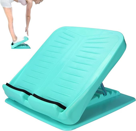 JADE KIT Slant Board Calf Stretcher Adjustable 4 Level Anti Slip Design Incline Board Leg Foot Balancing Fitness Pedal Wedge Stretch for Heel, Hamstring, Achilles, Leg Calves