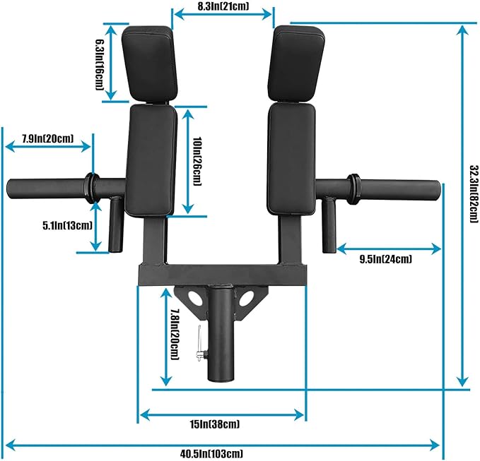 Viking Press Landmine Handle for 2-Inch Barbell, T-Bar Row Attachment Core Strength Training Accessories, Shoulder Press Landmine Attachment Equipment