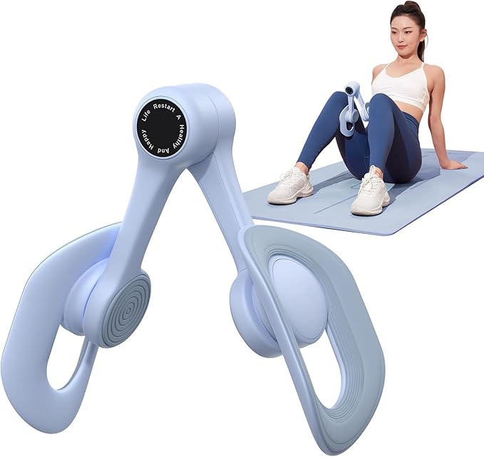 MERACH Thigh Master, Thigh Trainer, Pelvic Floor Muscle Trainer, Inner Thigh Exercise Workout Equipment for Home, Pelvic Floor Strengthening Device Women