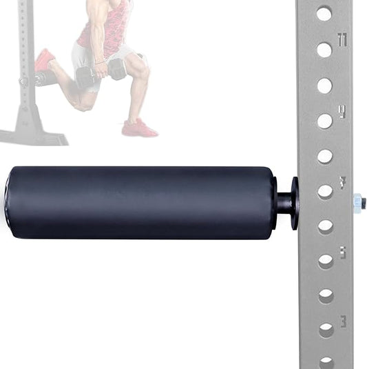 Single Leg Squat Roller for Squat Rack Power Rack Attachments, Bulgarian Split Squat for Workout Equipment Home Gym Accessories