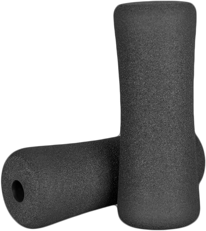 Sponge Foam Foot Pad Roller Pair, Used for Replacing Gym Exercise Equipment, Suitable for 1-inch Rod (Foam 8.66" X 3.15" Od X 0.87" Id)