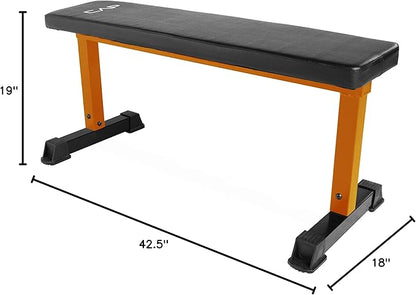 CAP Barbell Flat Weight Bench Color Series