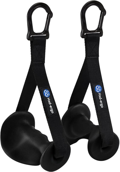 Ergonomic Exercise Handles for Cable Machine Attachments