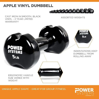 Power Systems Apple Vinyl Dumbbell