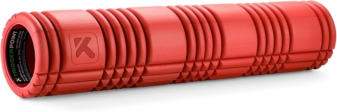 TriggerPoint GRID Patented Multi-Density Foam Massage Roller (Back, Body, Legs) for Exercise, Deep Tissue and Muscle Recovery - Relieves Muscle Pain & Tightness, Improves Mobility & Circulation (26")