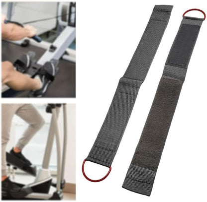 Universal Elliptical Machine Pedals Straps Trainer Straps Leg Training Adjustable Easy to Install for Fitness Home Sports Office Accessories