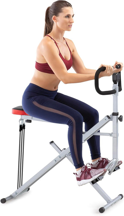 Marcy Squat Rider Machine for Glutes and Quads XJ-6334, Silver