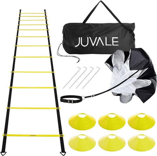 Juvale Agility Ladder Workout Equipment with 6 Speed (20 Ft)