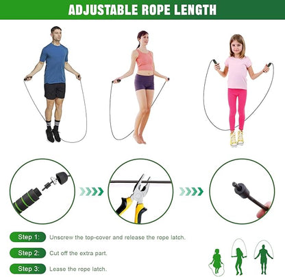 18Pcs Resistance Bands Set for Women, 5 Stackable Exercise with Handles, Loop Bands, Jump Rope, Figure 8 Band, Ideal Home, Gym Fitness, Yoga, Full Body Workout