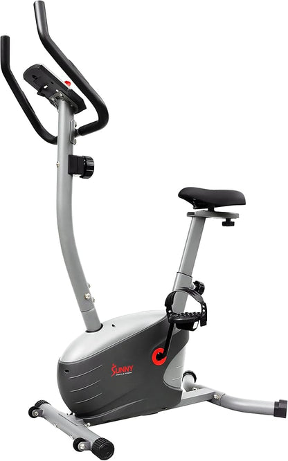 Sunny Health & Fitness Elite Interactive Performance Series Stationary Exercise Upright Bike with Optional Exclusive SunnyFit® App Enhanced Connectivity