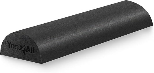 Yes4All Soft-Density Half PE 12/18/ 24/36 inch Foam Rollers for Muscle Massage, Yoga Core Exercise & Physical Therapy