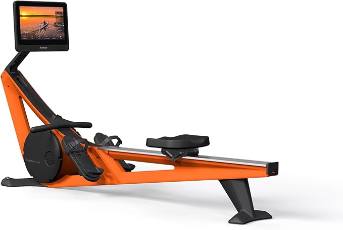 Hydrow Wave Rowing Machine with 16" HD Touchscreen & Speakers - Foldable | Live Home Workouts, Subscription Required