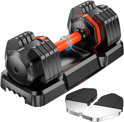 Single Adjustable Dumbbell 55LB 15~55lb Increment