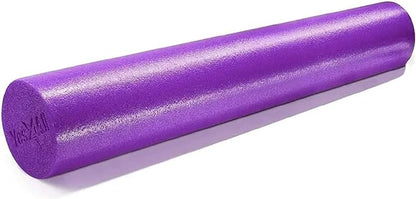 Yes4All Soft-Density Round PE 12/18/ 24/36 inch Foam Rollers for Muscle Massage, Yoga Core Exercise & Physical Therapy