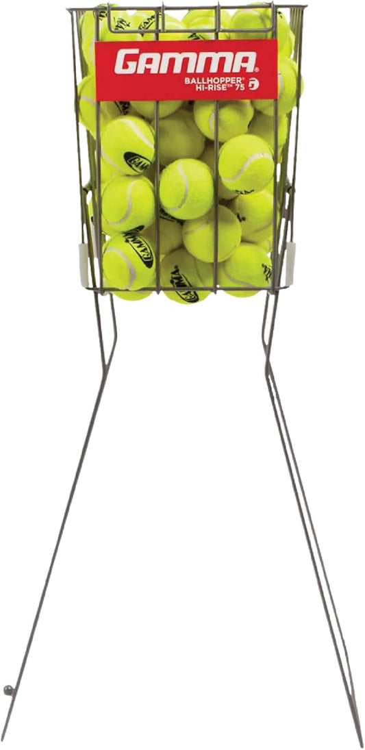 GAMMA Tennis Ball Hopper, Tennis Hopper for Easy Pick Up, Carrying, and Storage, Durable, Convenient, Heavy-Duty Construction in Multiple Sizes and Colors