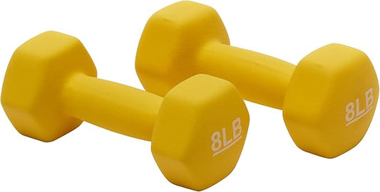 Amazon Basics Neoprene Dumbbell Hand Weights