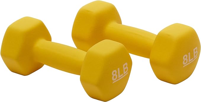 Amazon Basics Neoprene Dumbbell Hand Weights