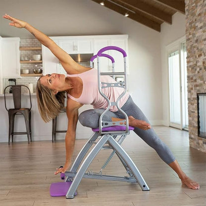 Life's A Beach Pilates PRO Chair Max with Sculpting Handles + Shape Transform & Reform + Total Gym Home Workout + Exercise Equipment + Adjustable Resistance Levels