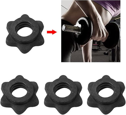 Dumbbell Hex Nut 2 Pairs