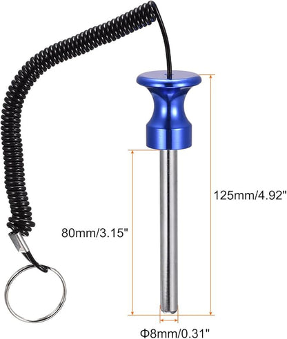 uxcell Weight Stack Pins with Pull Rope Magnetic Strength Training