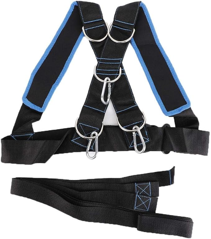 Sled Harness Workout Resistance and Assistance Trainer,Physical Training Resistance Rope Kit Improving Speed, Stamina and Strength