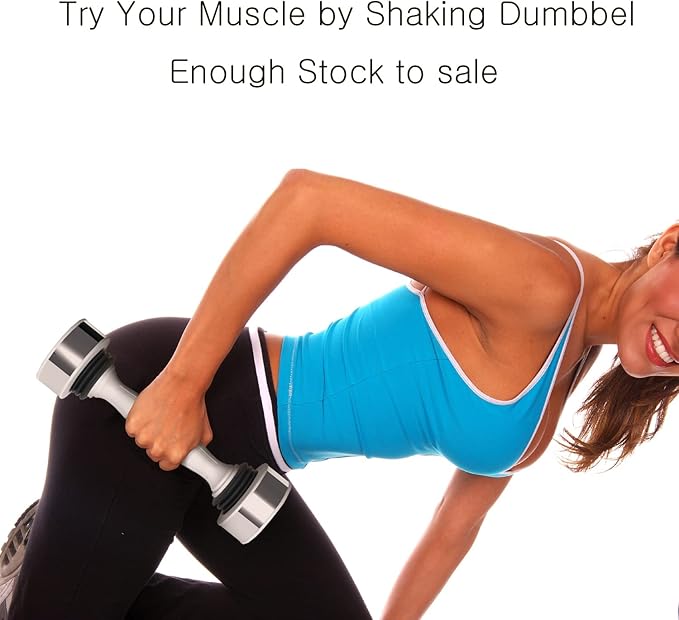 Single Dumbbell Shaking Weight Man Women for Keep