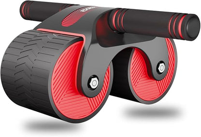 AB Wheel Roller with Automatic Rebound Assistance and Resistance Springs Perfect Home Gym Equipment for Men Women Abdominal Exercise Abdominal Fitness