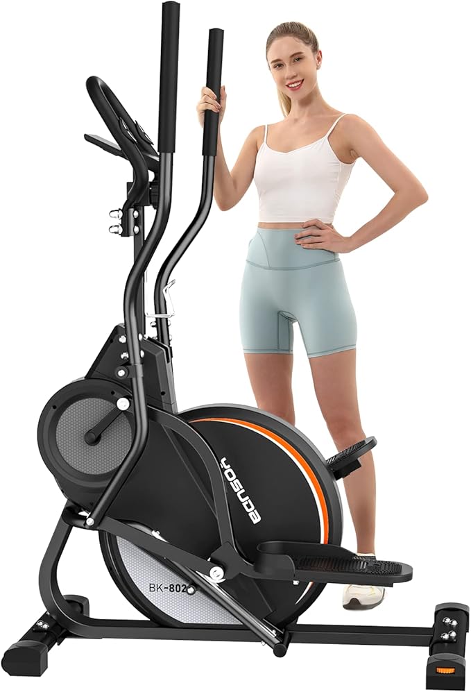 YOSUDA Pro Cardio Climber Stepping Elliptical Machine 3-in-1 Elliptical 16 Resistance