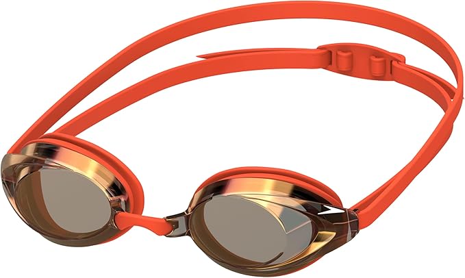 Speedo Unisex-Adult Swim Goggles Mirrored Vanquisher 2.0