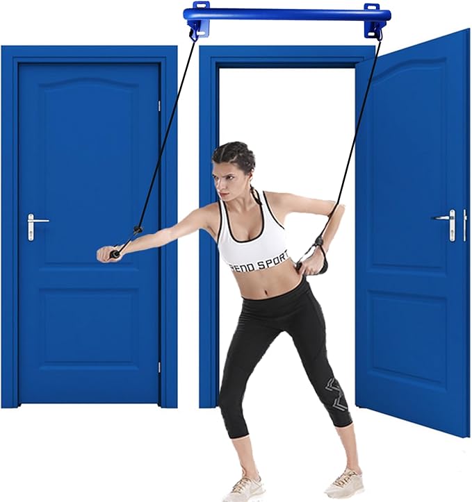 Pull-Up Bars.Door pull-up bar . Diameter 1.3 inches.Reinforced steel Max 520LBS upper body fitness workout bar. Door multi-grip. Home gym portable, versatile, indoor pull-up. Yoga on the door, swing on the door.Pull Up Bar for Doorway .