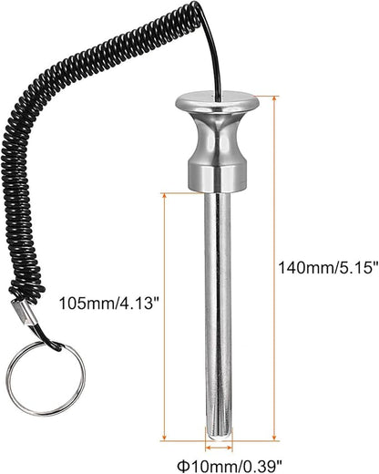 uxcell Weight Stack Pins with Pull Rope Magnetic Strength Training