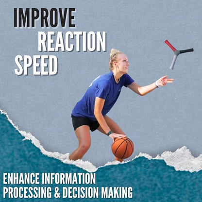 HECOstix Hand Eye Coordination & Reaction Speed Training Tool – Improve Reflex, Agility, and Focus for Sports, Exercise, and Fun for All Ages