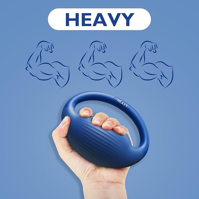 FitBeast Hand Exercise Balls - 3 Resistance Levels Stress Balls for Adults, Squeeze Balls for Hand Therapy, Rehabilitation, Arthritis, Muscle Building, Ideal for Seniors, Athletes, Musicians