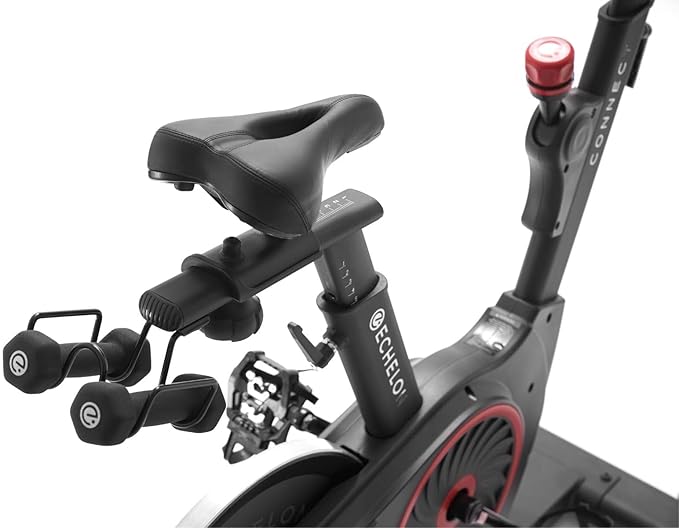 Echelon Fitness - Exercise Bike - Smart Connect Workout Bike - Magnetic Resistance Mechanism - Stationary Bikes with Speed Monitor & Adjustable Seat - Indoor Bike - Bluetooth Connectivity -136 KG