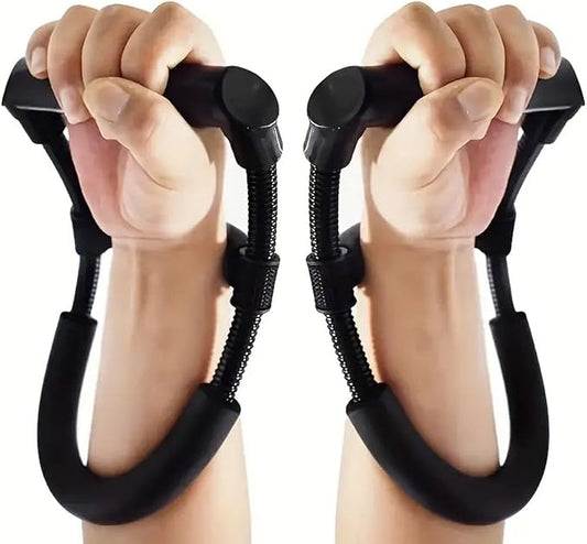 Wrist Grip Strengthener Forearm Workout Exercise Equipment Develop Strong Muscles for Athletes Rock Climbers Golfers Tennis Player, Black