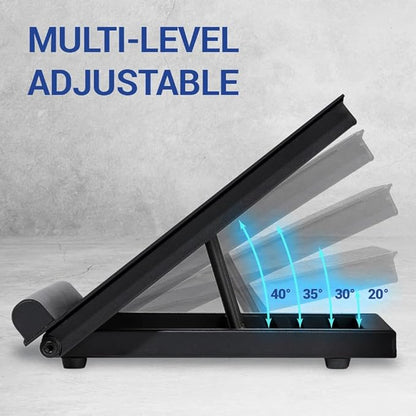 Yes4All Professional Incline Board, Slant board calf stretching, Squat Wedge and Anti-Slip Surface, Portable Side Handle