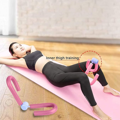 Thigh Master Inner Thigh Workout Equipment, Thigh Arm Toner Trimmer for Home Gym Yoga Sport Weight Loss