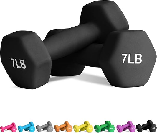 Balelinko Home Gym Equipment Workouts Strength Training Weight Loss Pilates Weights Yoga Sets Weights for Women, Men, Seniors and Youth