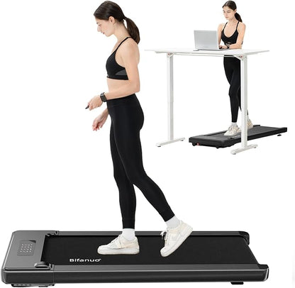 Walking Pad - Under Desk Treadmill, Treadmills for Home/Office, Portable Treadmill, Walking Pad Treadmill Under Desk with Remote Control LED Display- Ideal for Fitness Enthusiasts