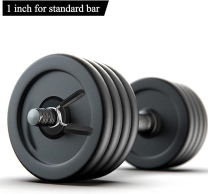 Barbell Clamps Dumbbell Spring Clip Circlip Collars 1