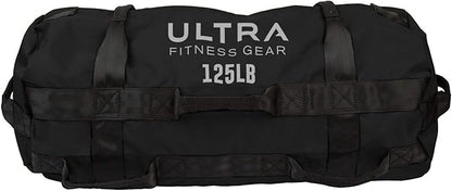 Ultra Fitness Workout Exercise Sandbags - Heavy Duty Sand-Bag, Functional Strength Training, Dynamic Load Exercises, WODs, General Fitness and Military Conditioning