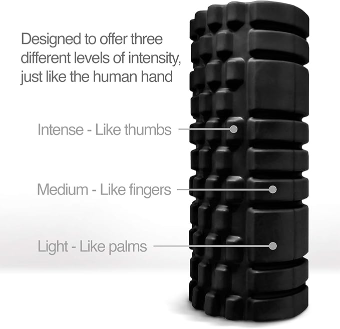 Premium Foam Roller – Versatile High-Density Muscle & Back Roller for Deep Tissue Massage, Physical Therapy, and Yoga