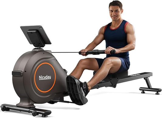 Niceday Magnetic Rowing Machine 350lb Weight 16 Levels