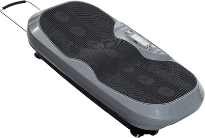 Sunny Health & Fitness Vibration Plate Exercise Machine, Full Body Vibrate Platform for Lymphatic Drainage with Multiple Speeds and Modes, Vibrating Plate Machine for Tension Relief & Weight Loss