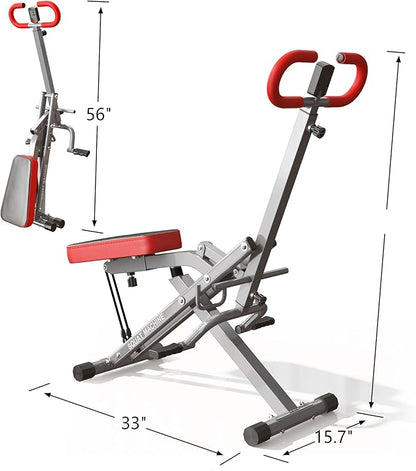 SogesPower Squat Machine for Home Gym 330lbs