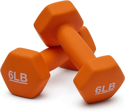 Amazon Basics Neoprene Dumbbell Hand Weights