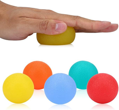 Hand Stress Relief Balls,Hand Exercise Balls Hand Therapy Balls Hand Squeeze Balls for Stress Relief, Arthritis Pain Relief