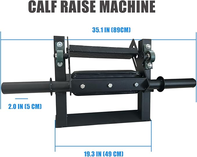 Adjustable Tibia Dorsi Calf Machine 2 Inches