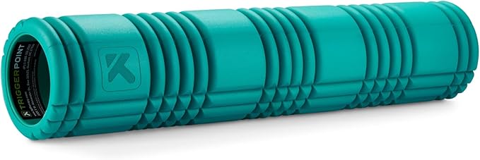 TriggerPoint GRID Patented Multi-Density Foam Massage Roller (Back, Body, Legs) for Exercise, Deep Tissue and Muscle Recovery - Relieves Muscle Pain & Tightness, Improves Mobility & Circulation (26")